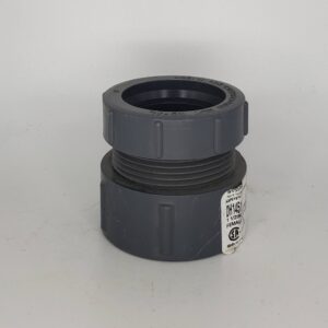 Westlake Pipe & Fittings DH104-020 High-Rise Female Trap Adapter, 2 in, Hub x Slip Joint, PVC