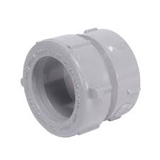 Westlake Pipe & Fittings DH7552N High-Rise Copper to DWV Pipe Adapter, 2 in, Hub x Slip Joint, PVC/Plastic