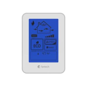 Fantech® 414727 Auto IAQ Eco Touchscreen Dehumidistat, 4 Wire