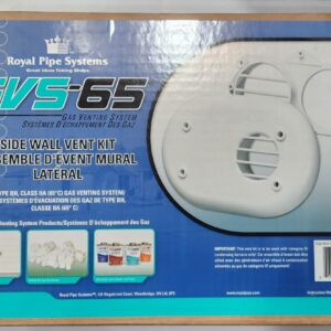 Westlake Pipe & Fittings SWVKGVS6502 Side Wall Vent Kit, GVS 65, 2 in, PVC