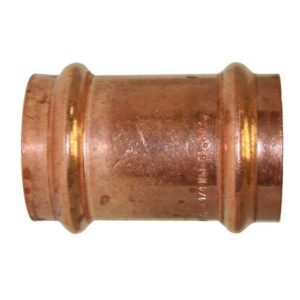 Apollo™ 10077697 801 Small Diameter Coupling No Stop, 2 in, P x P, Copper
