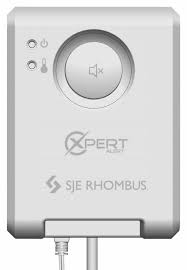 SJE-Rhombus® 1057333 Xpert Alert Series Alarm System, 80 dB Sound, 10 ft Detection, Float Switch, Green LED, 120 VAC