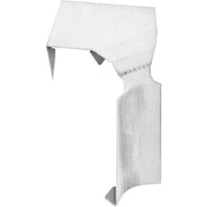 Slant/Fin® 101411 135 deg Baseboard Inside Corner, Galvanized Steel, Nu-White