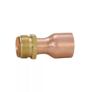 Caleffi NA10006 Inverted Flare Adapter, For use with Z40 and Z50 2-Way Motorized Zone Valves