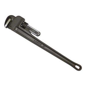 Tuff Grade TGPW-10-01 TGPW Pipe Wrench, 1 in Pipe, 10 in OAL, Gray Aluminum Handle