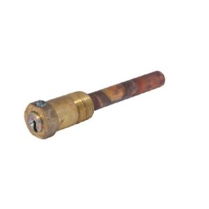 White-Rodgers™ F89-0211 Immersion Well and Packing Nut, 1/ in NPT, Standard Shank, For use with 11DXX/L4000/L6000 Series Hydronic Temperature Controls
