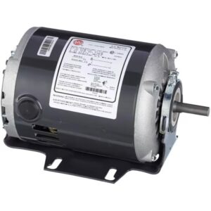White-Rodgers™ 1542C AC Motor, Open Drip-Proof Enclosure, 1/2 hp, 115 V, 60 Hz, 1 Phase, 48 Frame, 1725 rpm, Resilient Base Mounting