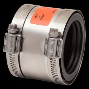 Mission 0804401 CP Series Specialty Coupling, 4 in, Stainless Steel/Synthetic Rubber