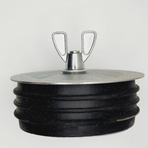 R400 Economy Test Plug With Wing Nut, 4 in