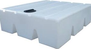 Quality Moulded Plastics 60149-1 Horizontal Flat Bottom Tank, 1050 gal, 31 in H x 89 in W x 100 in D