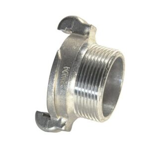 Mercedes Textiles 6324PM24QCA Merlug® Forged Adapter, 1-1/2 in Male NPSH x 1-1/2 Quick Connect