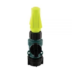 Scotty Firefighter 4004-YF-SO Rocket Nozzle, With GHT Shut-Off Valve, Female Garden Hose, Nylon