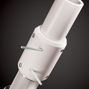 Certa-Lok D48004020000W000 Drop Pipe, 4 in x 20 ft, SCH 80, White