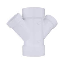 Westlake Pipe & Fittings L368-8 Double Wye, 8 x 8 in, Gasketed Sewer, PVC