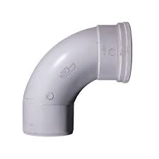 Westlake Pipe & Fittings 22ALCOB06GS Long Radius Elbow, 6 in, Gasketed Sewer x Spigot, PVC