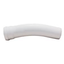 Westlake Pipe & Fittings 25A2205GS 22.5 deg Long Radius Bend, 5 in, Spigot x Gasketed Sewer, PVC