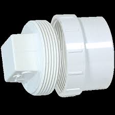 Westlake Pipe & Fittings 45ACO08SF Clean-Out Fitting , 8 in, Flange x Spigot Gasketed Sewer, PVC