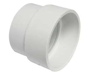 Canplas 414210BC PVC Sewer/Drainline DWV Coupling, 4 x 4 in, H x H