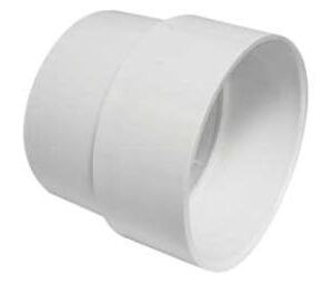 Canplas 414228BC PVC Sewer/Drainline DWV Coupling, 6 x 6 in, H x H