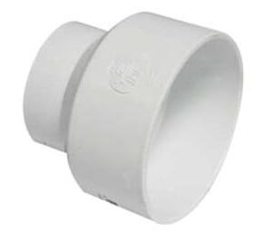 Canplas 414212BC PVC Sewer/Drainline Reducing Coupling, 3 x 2 in, H x H