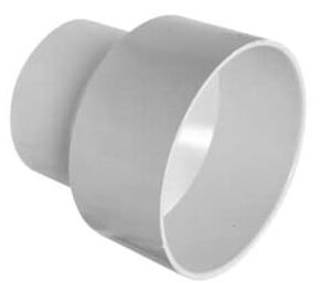 Canplas 414211BC PVC Sewer/Drainline Reducing Coupling, 8 x 6 in, H x H