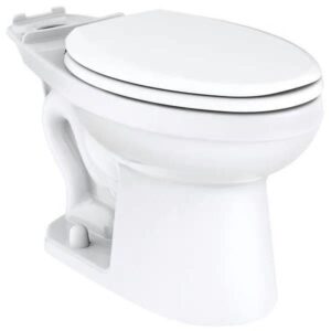 Gerber® GVP31562 Toilet Bowl, Viper, White, Elongated Shape, 10 in Rough-In, 15-1/2 in H x Rim, 2-1/8 in Trapway, 1.28/1.6 gpf