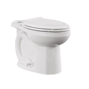 American Standard 3437A101.020 Toilet Bowl, Colony 3/Reliant, White, Elongated Shape, 1.28 gpf, 12 in Rough-In, 16-1/2 in H x Rim, 2 in Trapway