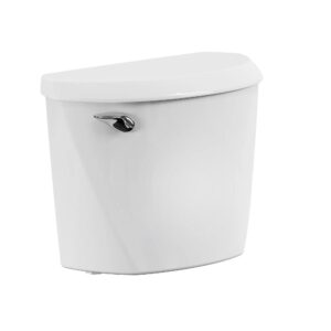 American Standard 4425A104.020 Unlined Toilet Tank, Colony 3/Reliant, 1.28 gpf, 4.8 L Tank, 3 in Left-hand Trip Lever Flush, White