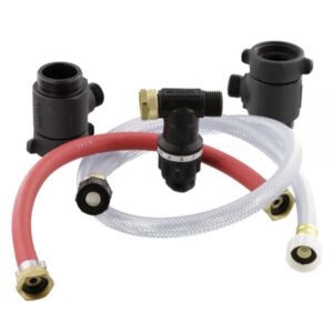 Scotty Firefighter 4072-30KIT Mini Foam Eductor, 30gpm, With Hoses 11/2 in NPSH Aluminum Tees