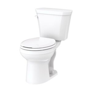 Gerber® GWS38590 Toilet Tank, Viper, 1.28 gpf, 3 in Left-hand Trip Lever Flush, White, 12 in Rough-In