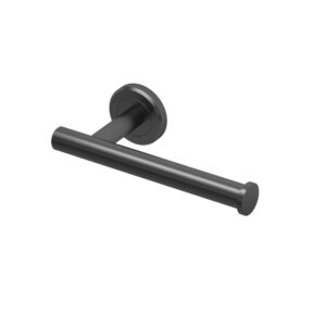 Gatco® 4243MX Latitude 2 Toilet Paper Holder, 2 in H, Metal, Matte Black