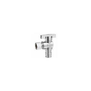 BMI® 09629 Angle Ball Valve, 1/4-Turn, Lead Free, 1/2 x 3/8 in, EXP x OD Compression, Brass Body, PTFE/EPDM/ABS