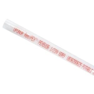 Uponor F8240750 ResiPEX™ Pipe Coil, 3/4 in, Polyethylene, 100 ft Coil, Red Print, White, PEX-A, Residential Use Only