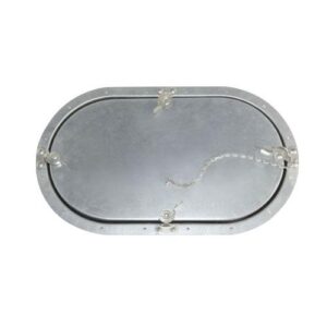 Approved Vendor IAD 12X6 Oval Access Door, 13-3/4 in L x 7-3/4 in W