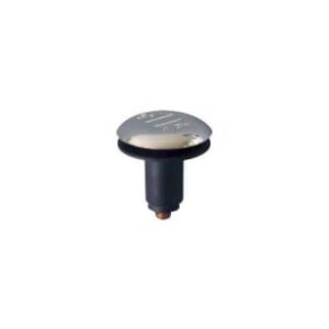 LynCar 13787 Snap & Press Stopper, 1/4 in, Stem: Brass/Seal: Rubber