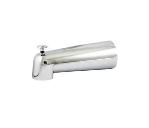 LynCar 11427 Tub Spout, 1/2 in, Style: Slip, Chrome