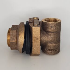 CB Supplies A11001010 Pitless Adapter, 1 in, Brass, Lead-Free