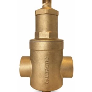 Calefactio CXT-125P Air Separator, 1-1/4 in, Press Connection, 150 psi Working, 0-120 deg C, Brass