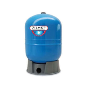 Zilmet® ZHP34BC Hydro-Plus Water Pressure Tank, 34.1 gal Tank, 150 psi, 19.7 in Dia x 33.9 in H, Blue