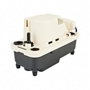 Franklin Electric 554642 Condensate Removal Pump, 1.4 gpm, 21 ft Shutoff Head, 1/30 hp