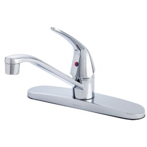 Gerber® G0040210W Maxwell SE Single-handle Kitchen Faucet, 1.75 gpm, 8 in Center, Polished Chrome, 1 Handle