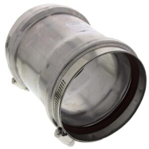 Z-Flex® 2SVSA05 Single Wall Vent Adapter, 5 in Dia, Stainless Steel