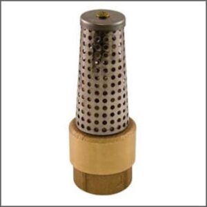 John L Schultz 1590-008, Foot Valve, 2 in, Bronze, Lead Free