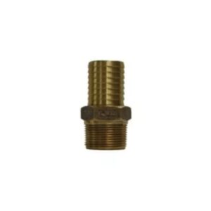CB Supplies A04013610 Brass Insert Adapter, 1 in, MNPT x Insert, Lead-Free
