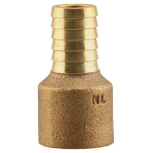 Boshart Industries FA-125NL Adapter, 1-1/4 in, FPT x Insert, Bronze