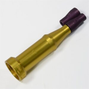 Mercedes Textiles 70FL15ZBEPSTG Straight-Stream Nozzle Barrel, 1-1/2 in, Aluminum, Gold