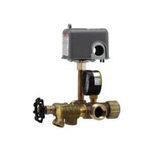 Boshart Industries TFP-2TK25SF2UNL Tank Tee Package, 1 x 3/4 in, MPT x FPT, Brass