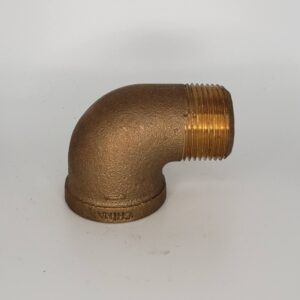 Approved Vendor 1966 Brass 90 deg Street Elbow, 1/8 in, FPT x FTG, Lead-Free
