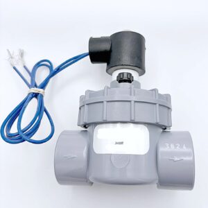 Approved Vendor 2400T + 501-120AB2C Solenoid Valve, 115 V, 1 in, PVC