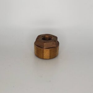 Approved Vendor 1998 Brass Reducing Bushing, 1-1/4 x 1/2 in, MPT x FPT, Lead-Free